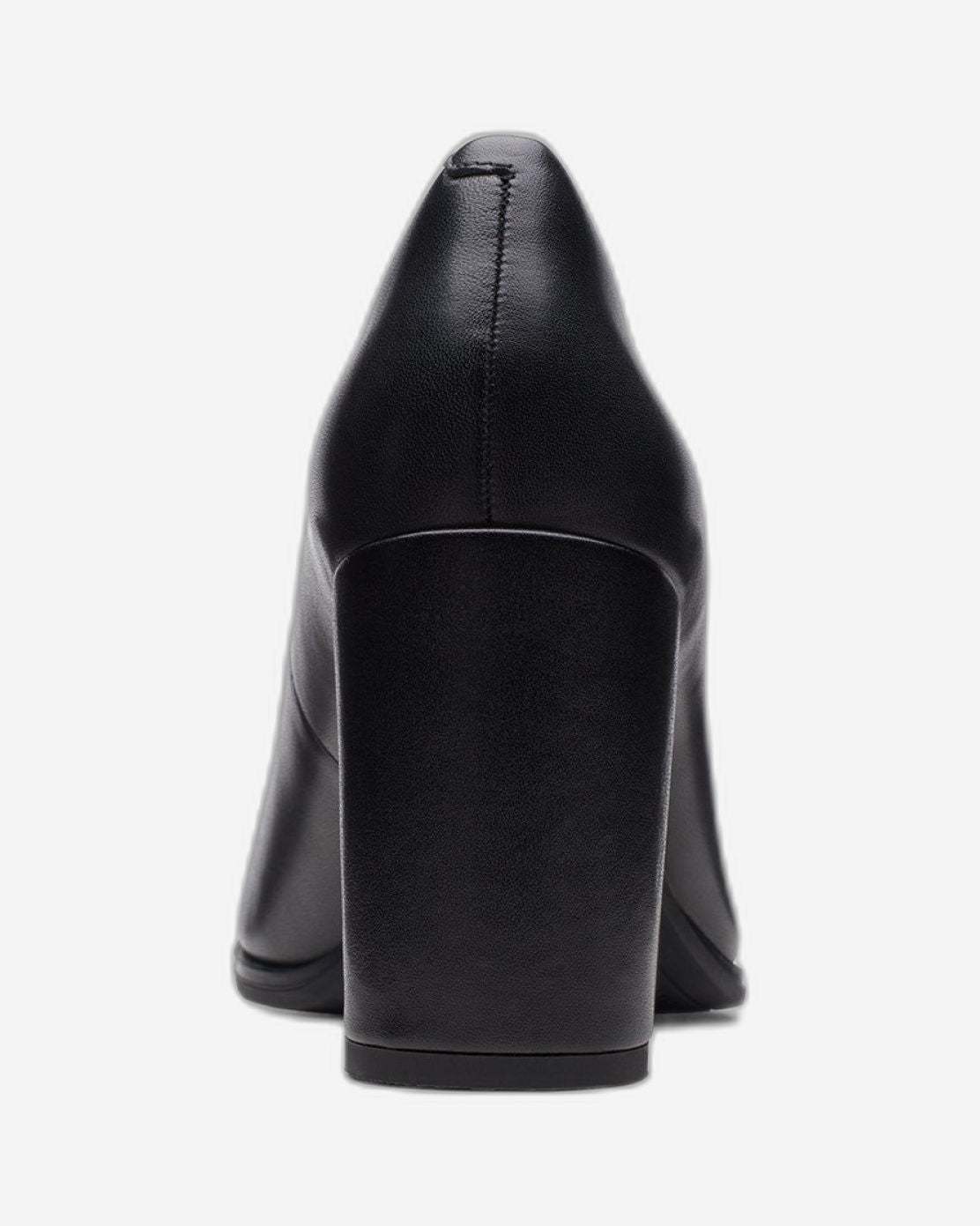 Clarks Freva85 Court Bk Leather - Bk Leather - 261709685 - E (Wide)