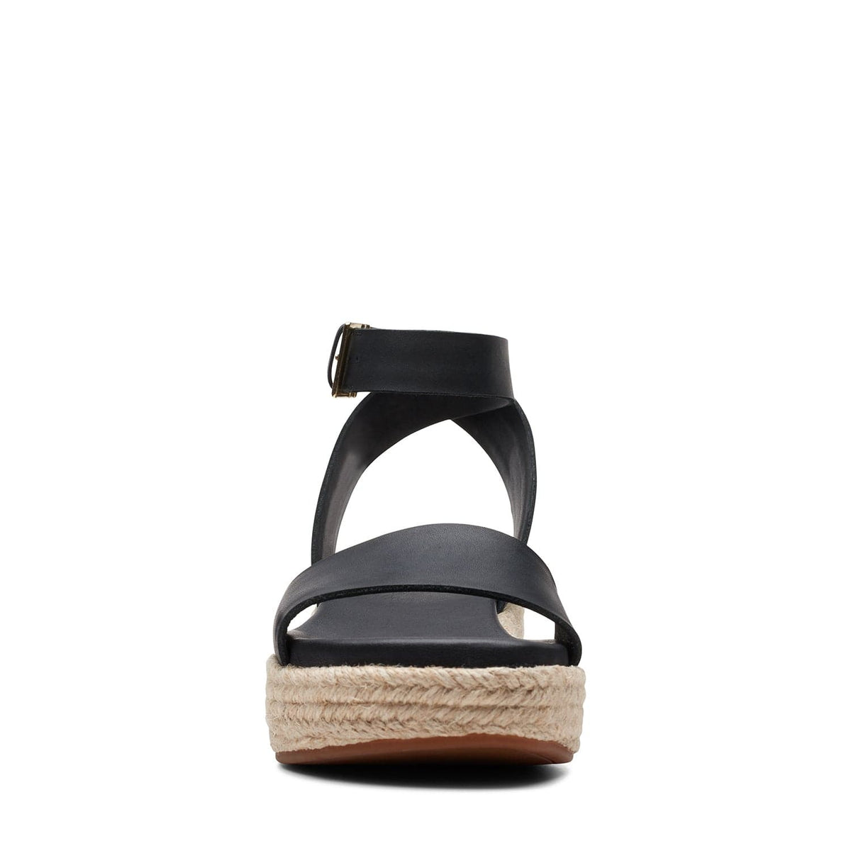 Clarks Kimmei Ivy - Sandals - Black Leather - 261709804 - D Width (Standard Fit)