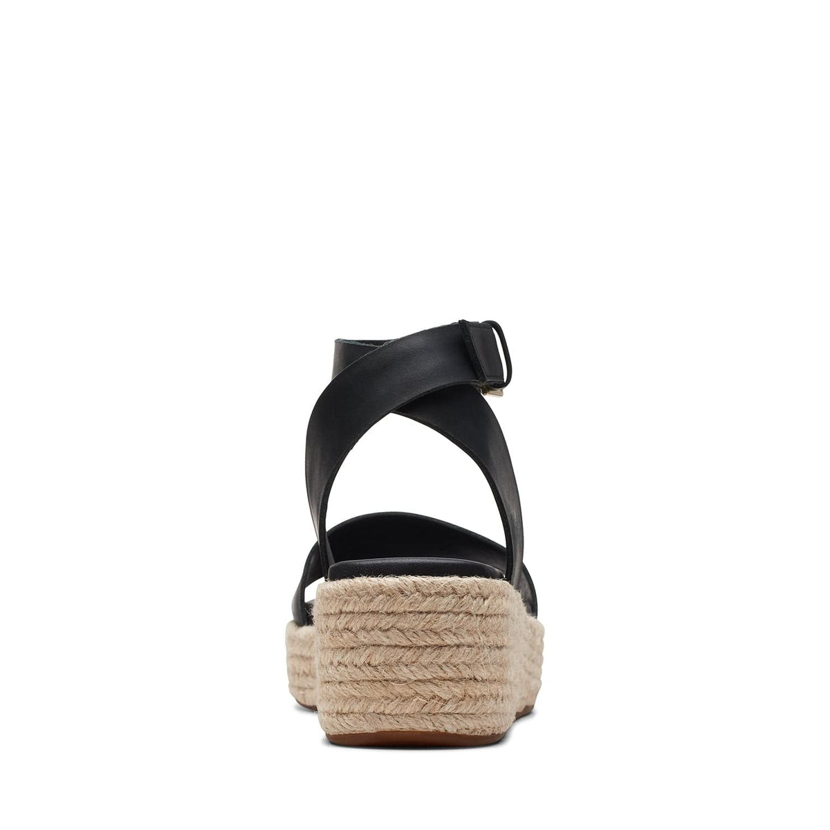 Clarks Kimmei Ivy - Sandals - Black Leather - 261709804 - D Width (Standard Fit)