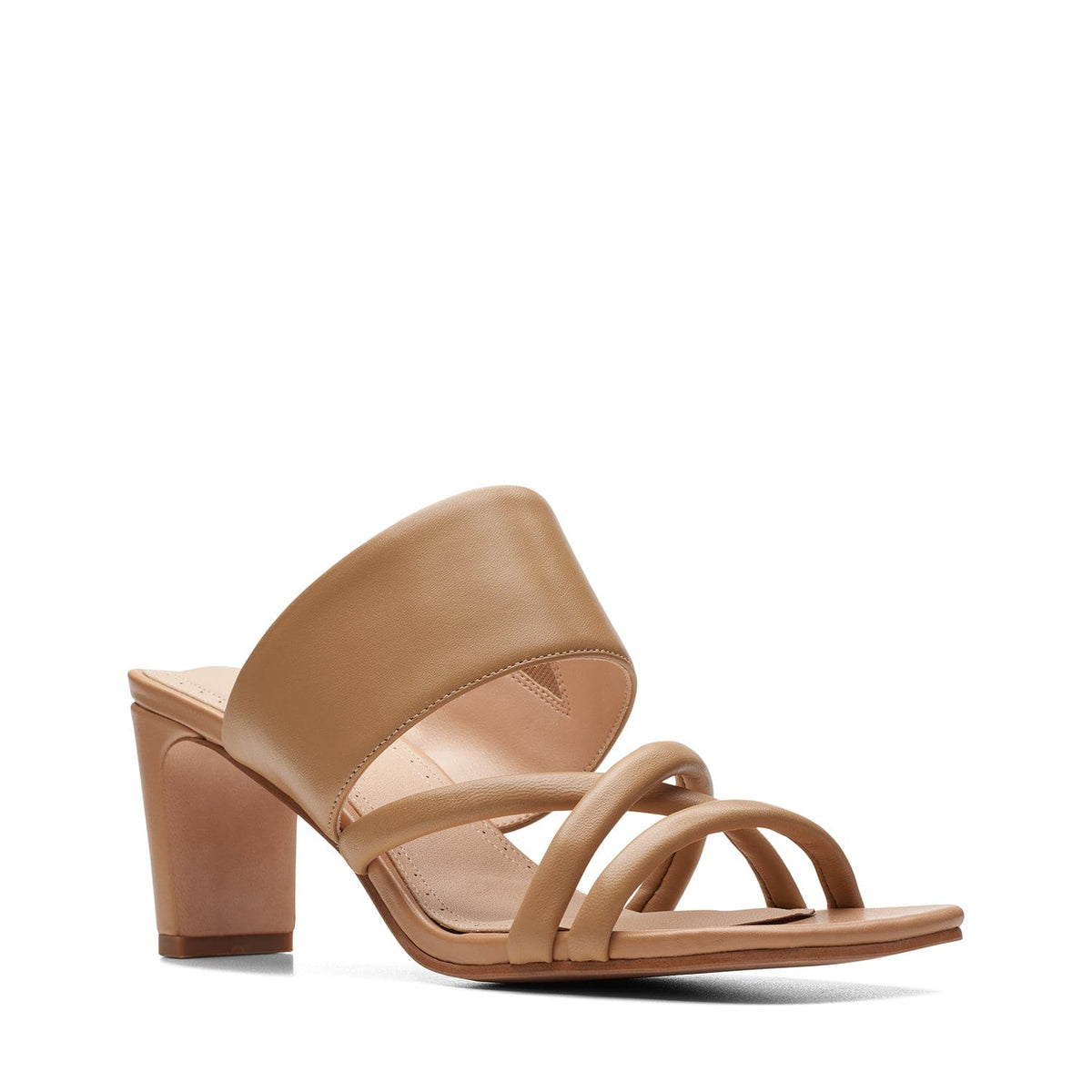 Clarks Seren65 Mule - Sandals - Camel - 261710534 - D Width (Standard Fit)
