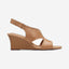 Clarks Kyarra Aster - Sandals - Light Tan Lea - 261712324 - D Width (Standard Fit)