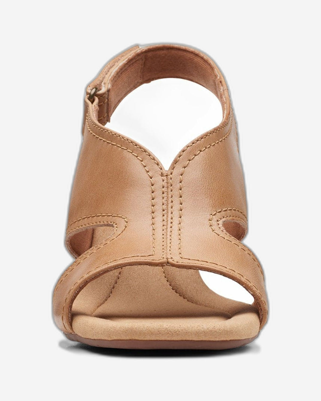 Clarks Kyarra Aster - Sandals - Light Tan Lea - 261712325 - E Width (Wide Fit)