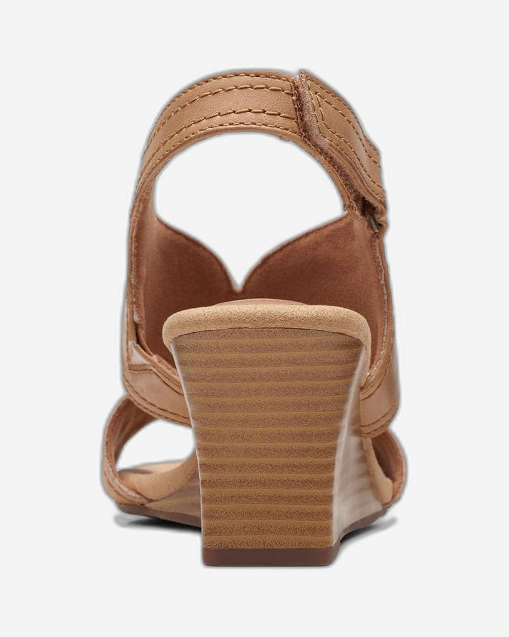 Clarks Kyarra Aster - Sandals - Light Tan Lea - 261712325 - E Width (Wide Fit)