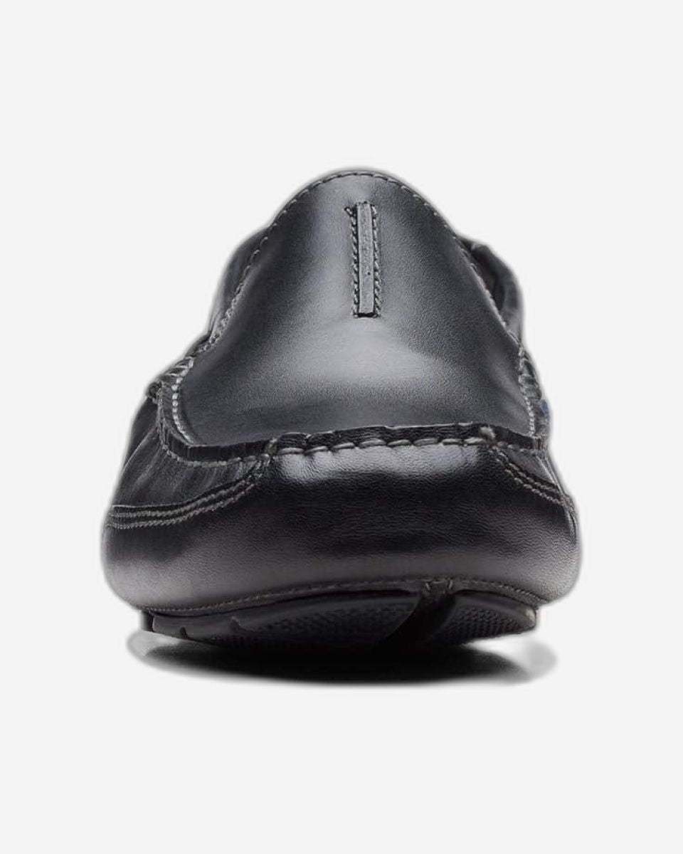 Clarks Markman Seam - Shoes - Black Leather - 261715677 - G Width (Standard Fit)