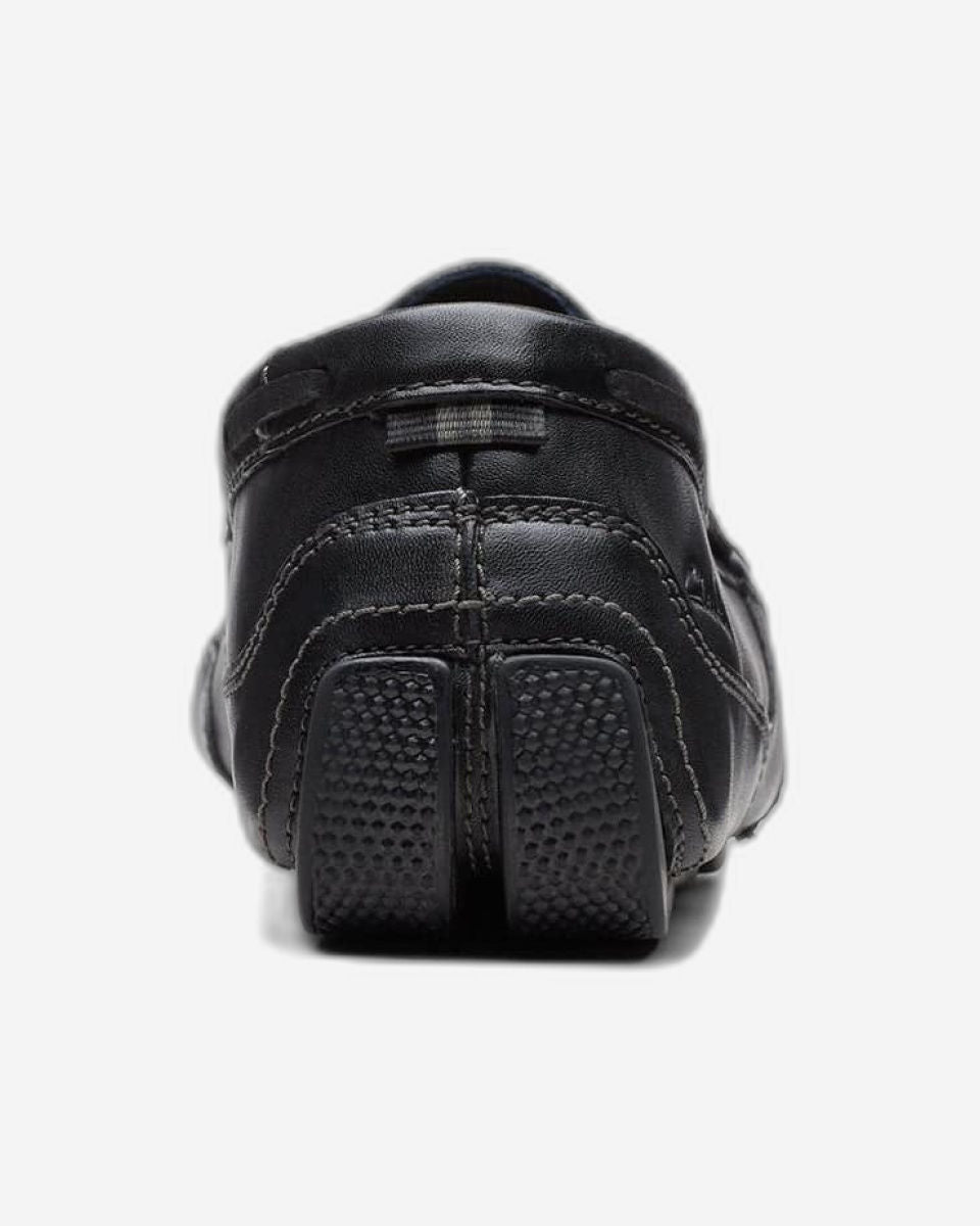 Clarks Markman Seam - Shoes - Black Leather - 261715677 - G Width (Standard Fit)