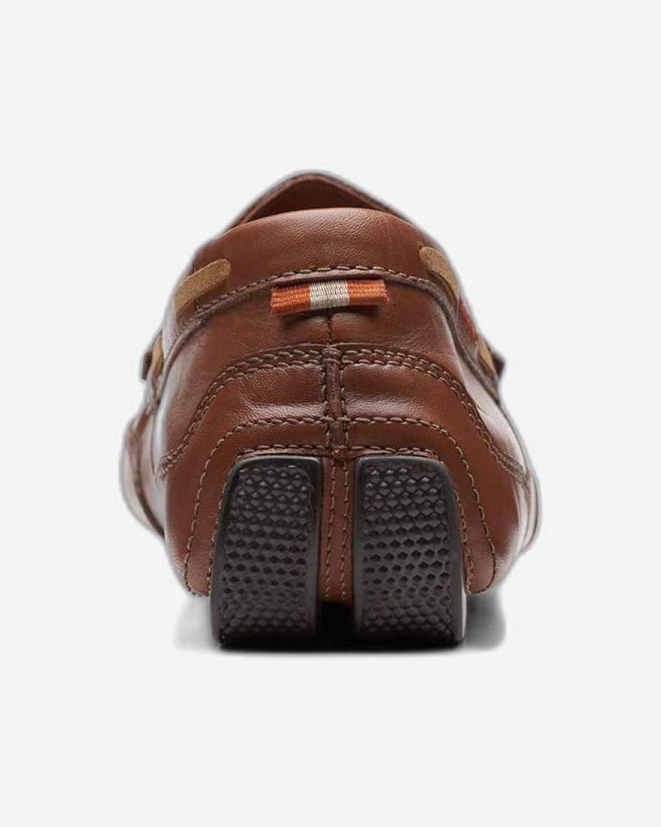 Clarks Markman Seam - Shoes - Dark Tan Lea - 261715687 - G Width (Standard Fit)
