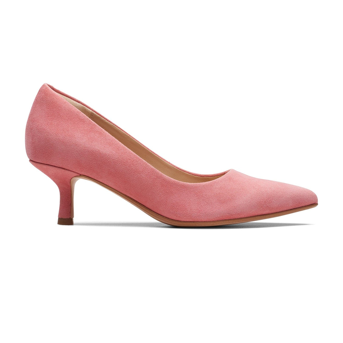 Clarks Violet55 Rae Shoes - Strawberry - 261718615 - E Width (Wide Fit)