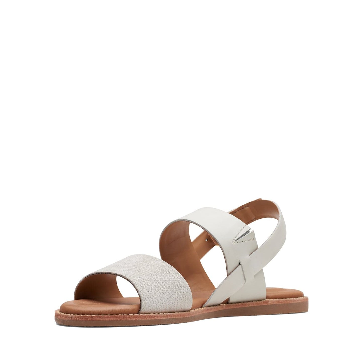 Clarks Karsea Strap - Sandals - Off White Combi - 261718754 - D Width (Standard Fit)