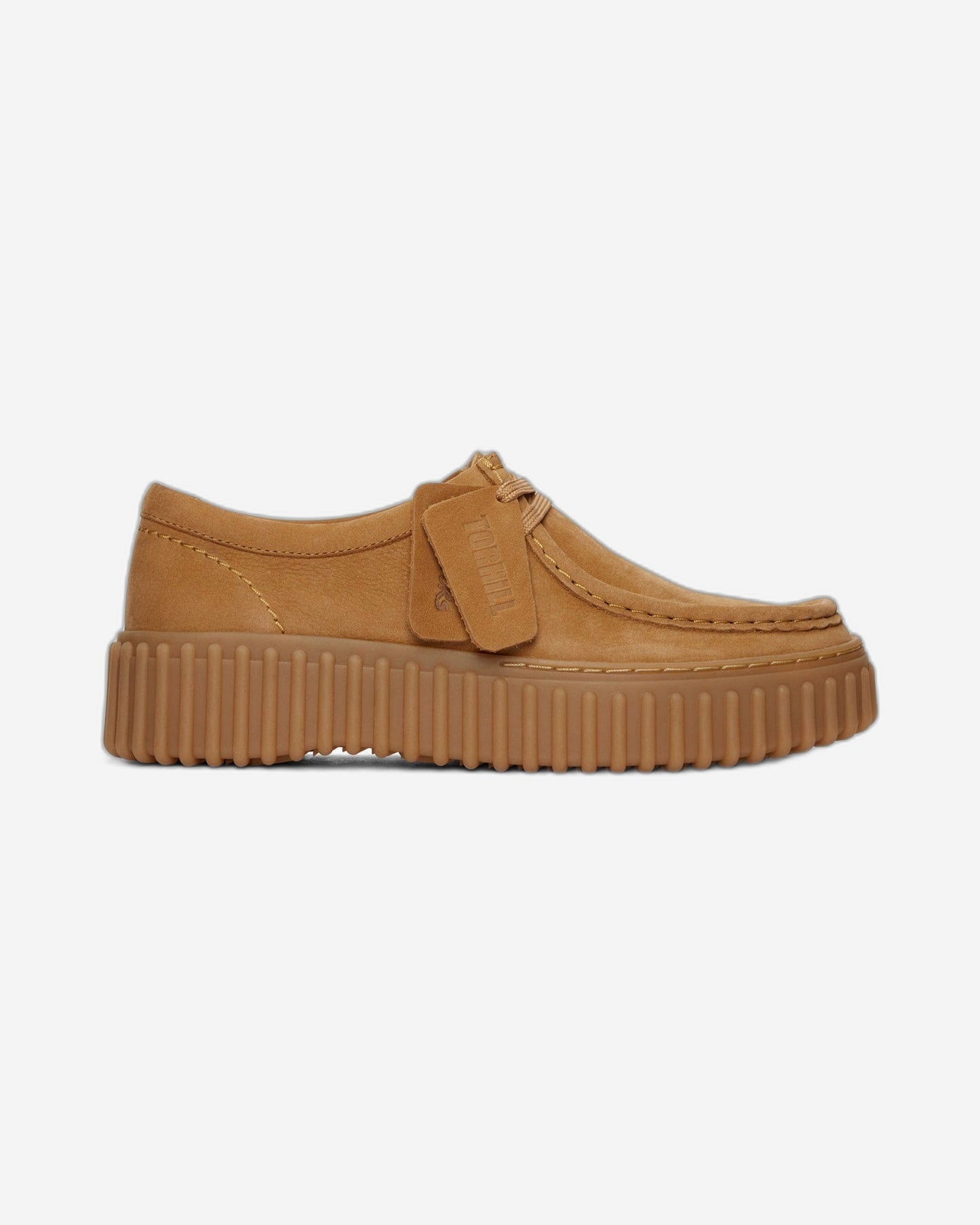 Clarks Torhill Bee - Shoes - Light Tan Nubuck - 261720844 - D Width (Standard Fit)