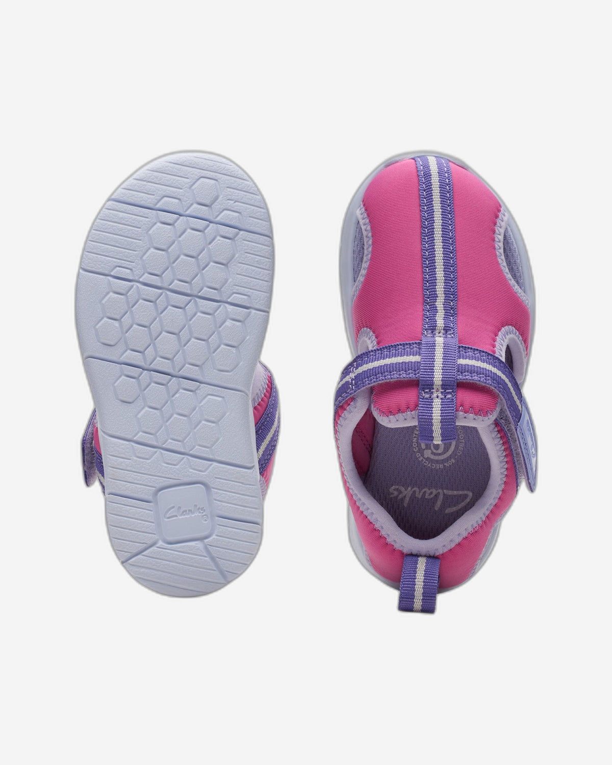 Clarks Girls Ath Water Toddler. (Standard Fit)