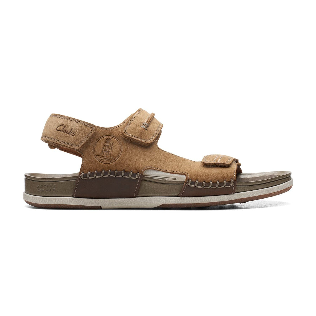 Clarks Nature 5 Trail - Sandals - Dark Sand - 261723337 - G Width (Standard Fit)