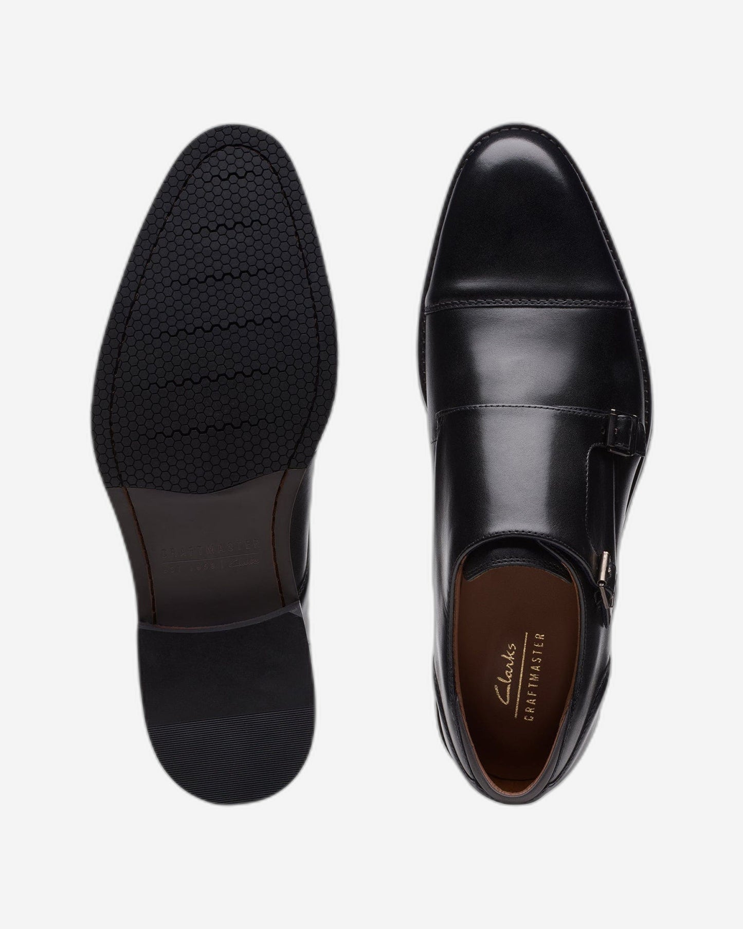 Clarks Craftarlo Monk Shoes (Standard Fit)