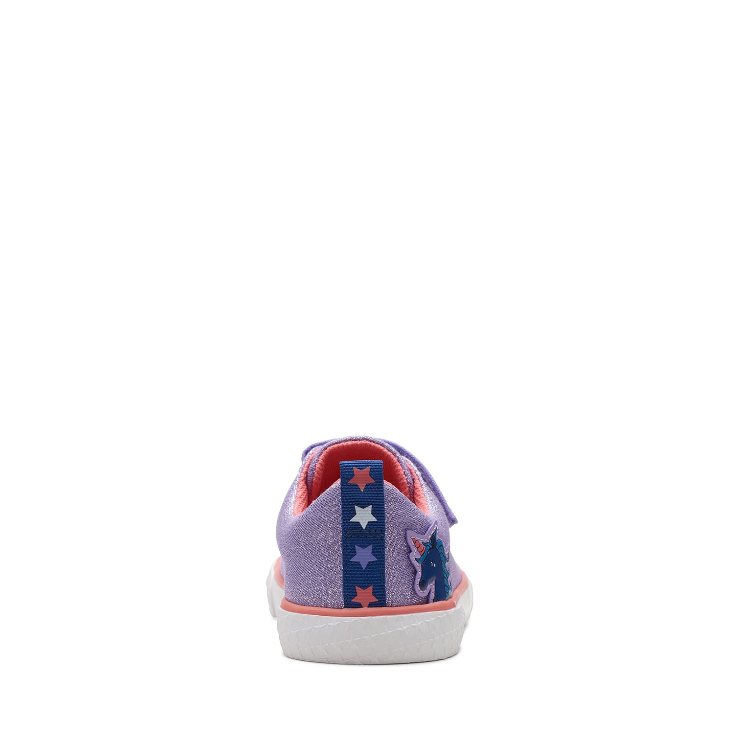 Clarks Girls Foxing Play Kid. (Wide Fit)
