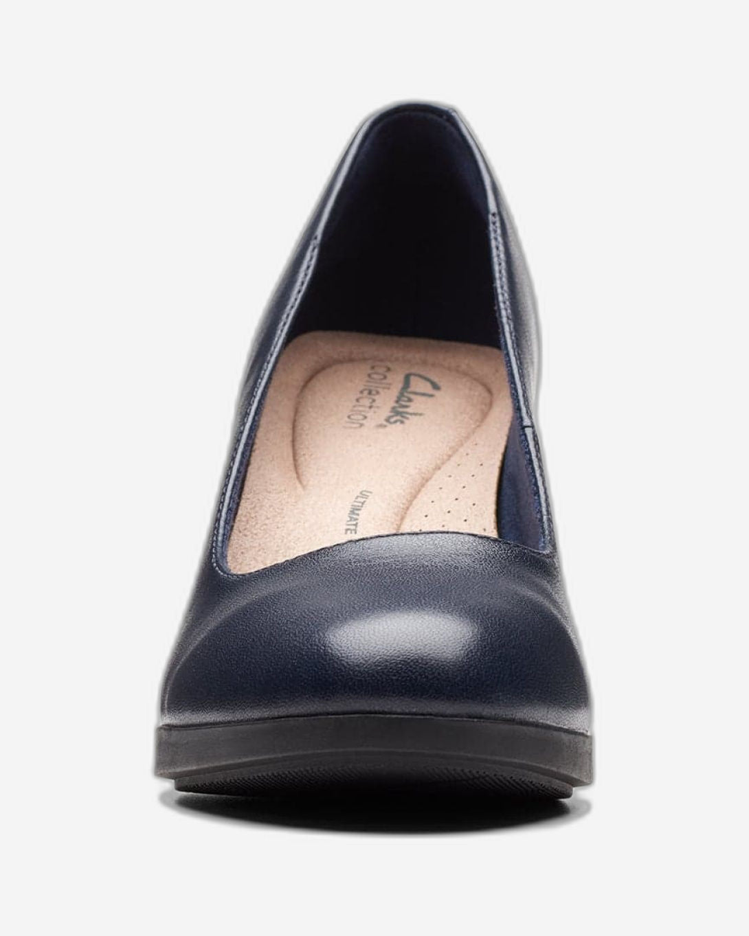 Clarks Bayla Skip - Shoes - Navy Leather - 261741074 - D Width (Standard Fit)