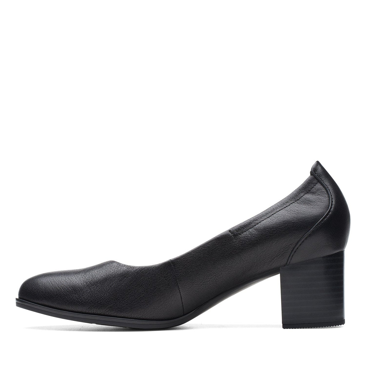 Clarks Loken Step - Shoes - Black Leather - 261744744 - D Width (Standard Fit)
