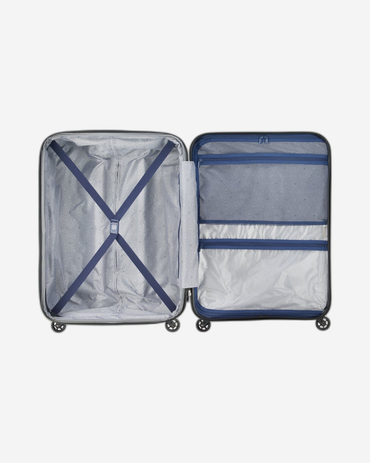 Delsey Paris Depart Hard Expandable Grey Luggage