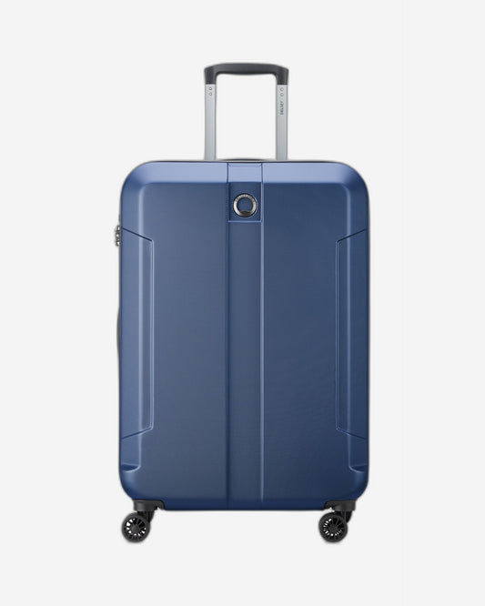 Delsey Paris Depart Hard Expandable 71cm Navy Blue Luggage