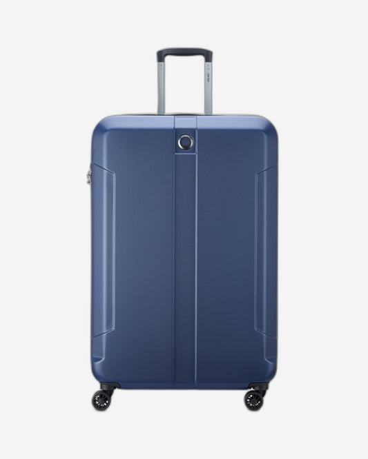Delsey Paris Depart Hard Expandable 81cm Navy Blue Luggage