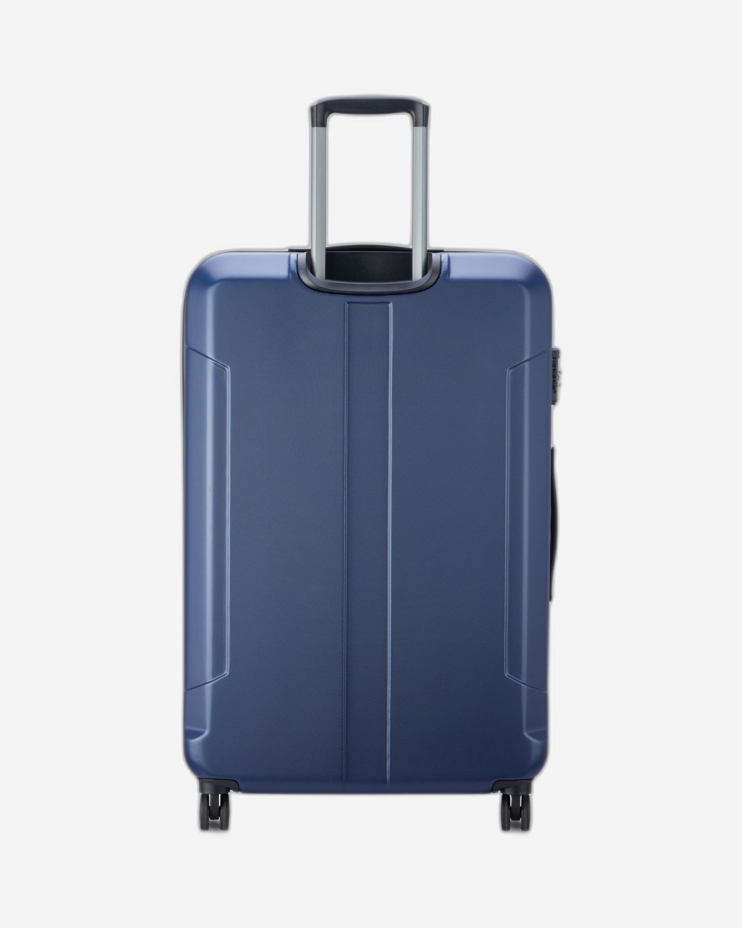 Delsey Paris Depart Hard Expandable 81cm Navy Blue Luggage