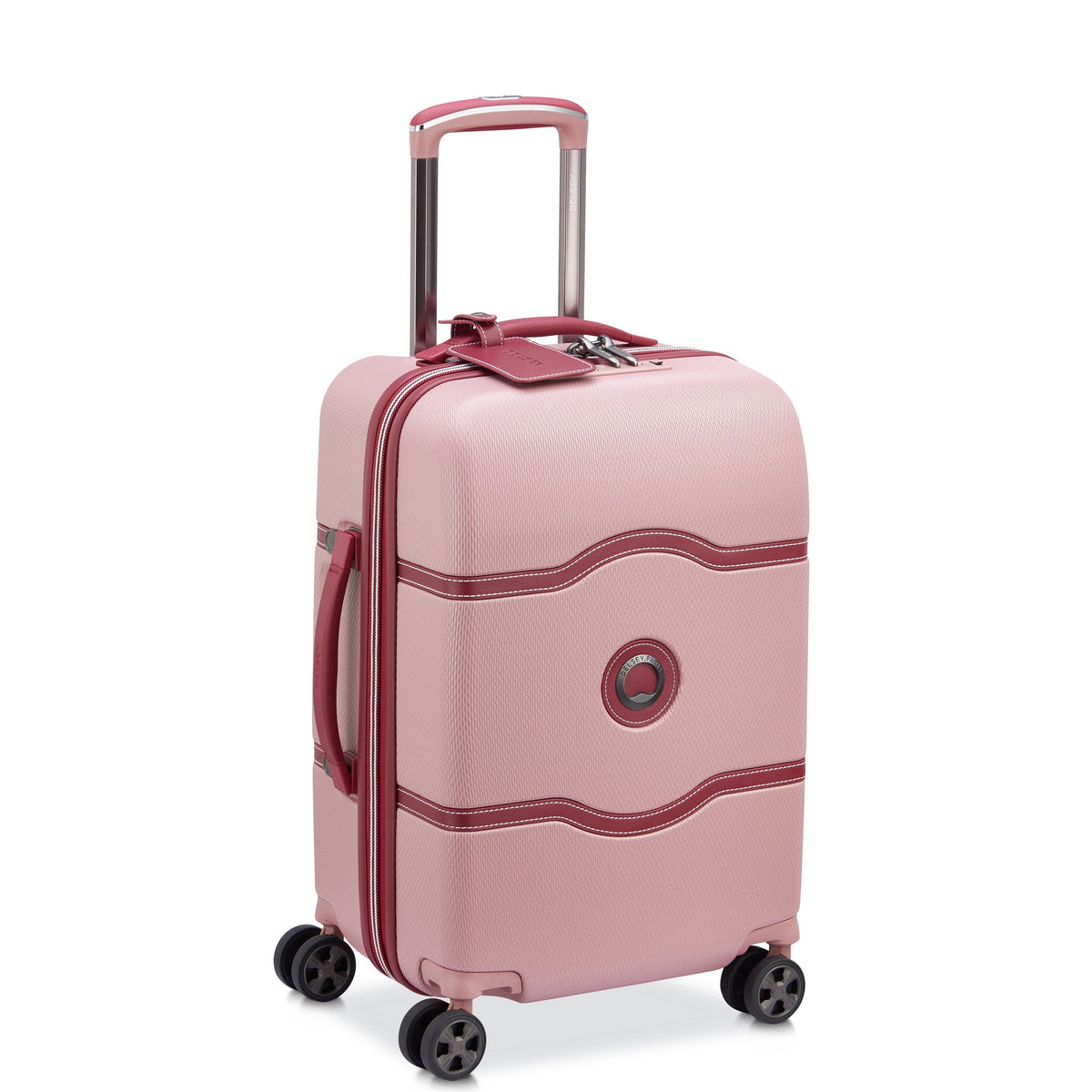 Delsey Paris Chatelet Air 2.0 Hardcase 55cm Pink Luggage