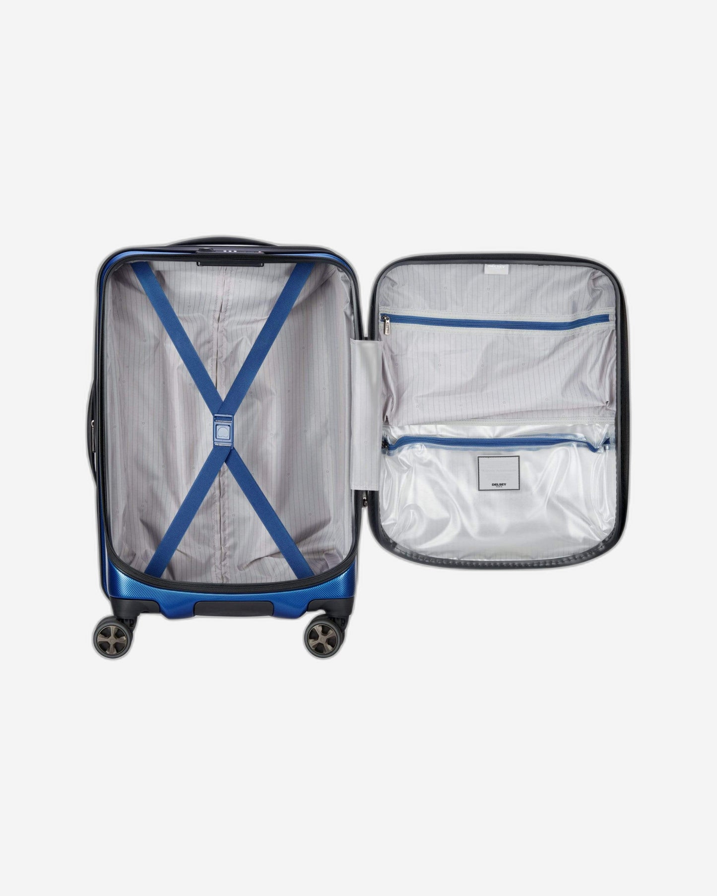 Delsey Paris Cruise Hardcase 2.0 Blue Luggage
