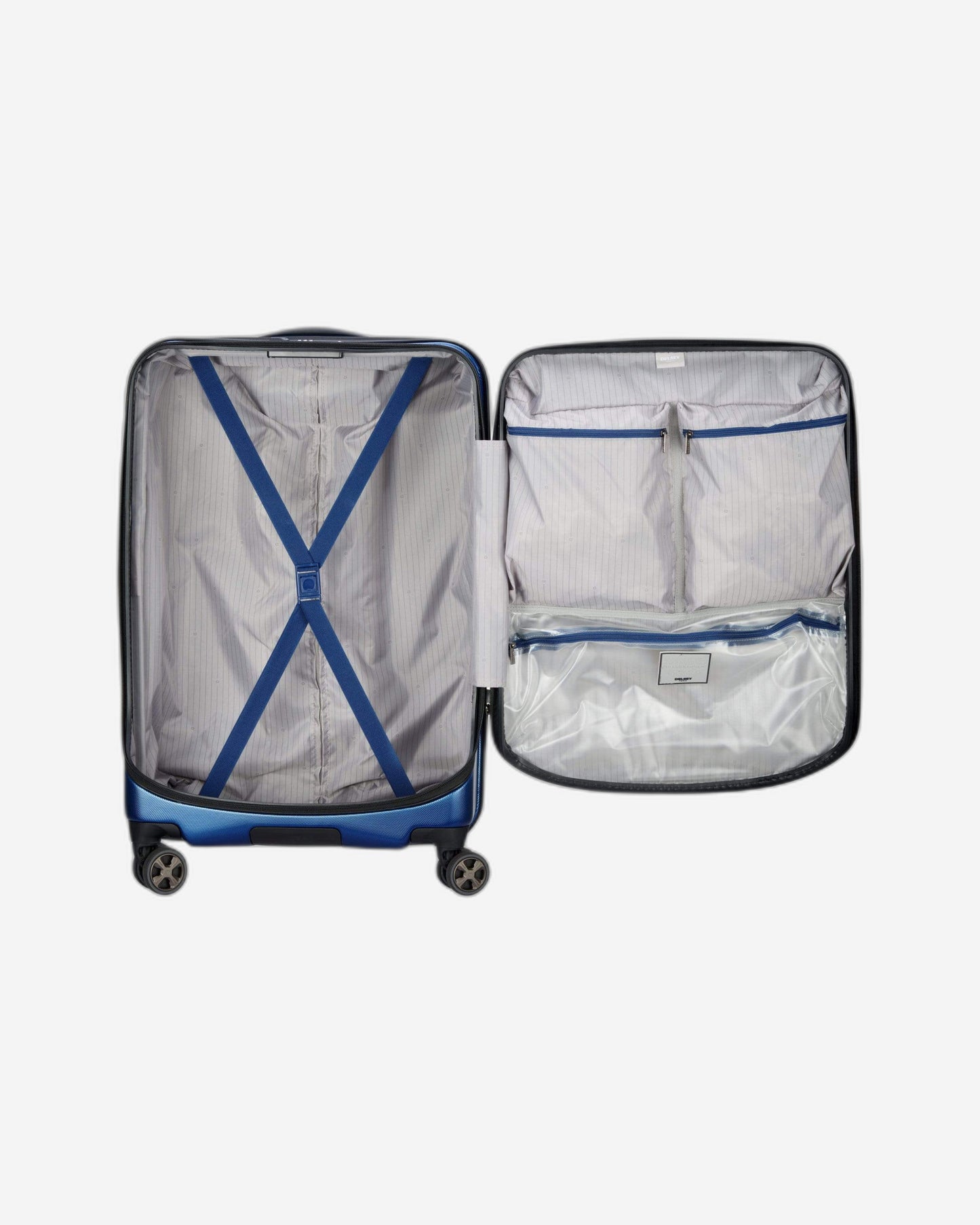 Delsey Paris Cruise Hardcase 2.0 70cm Blue Luggage