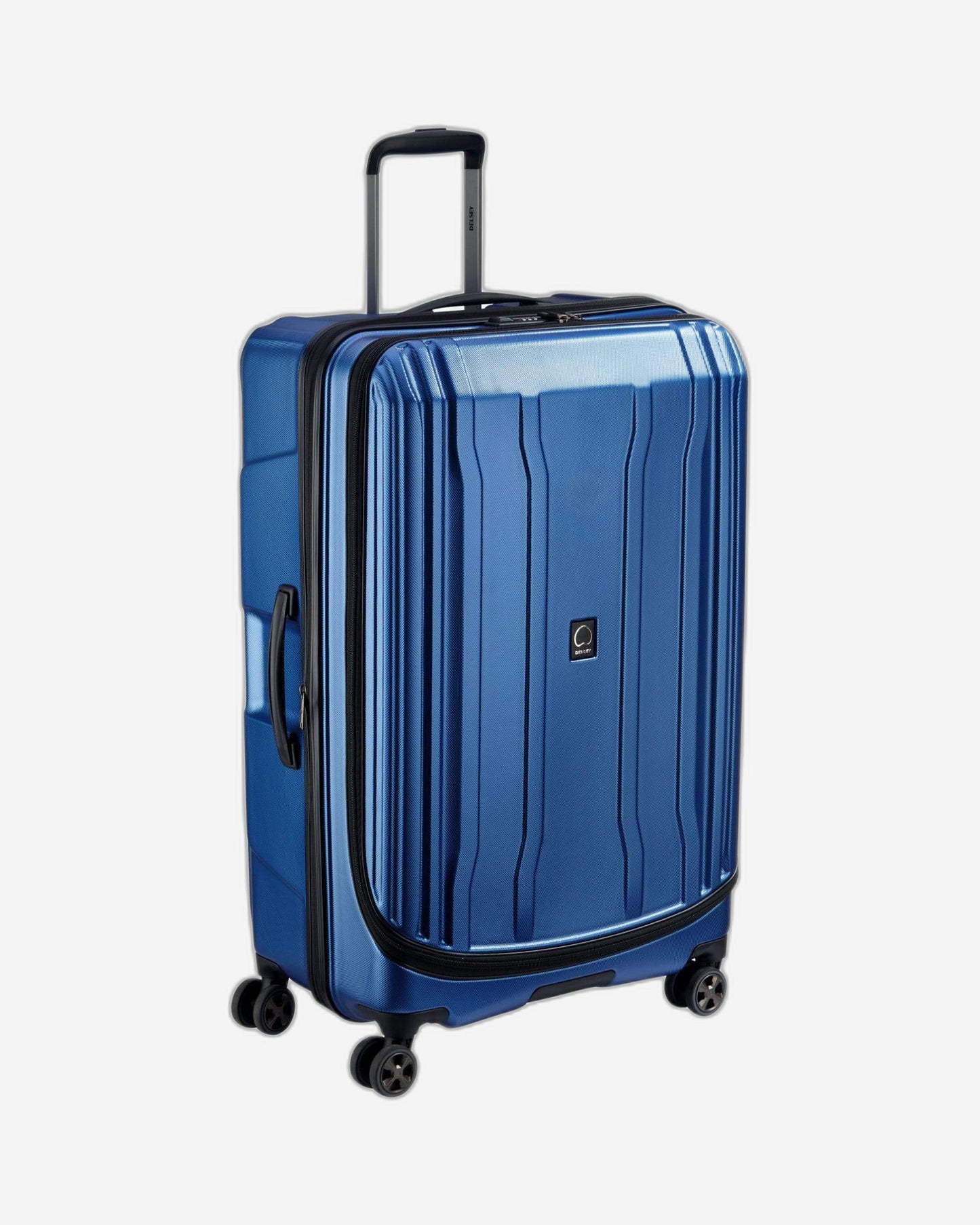 Delsey Paris Cruise Hardcase 2.0 80cm Blue Luggage