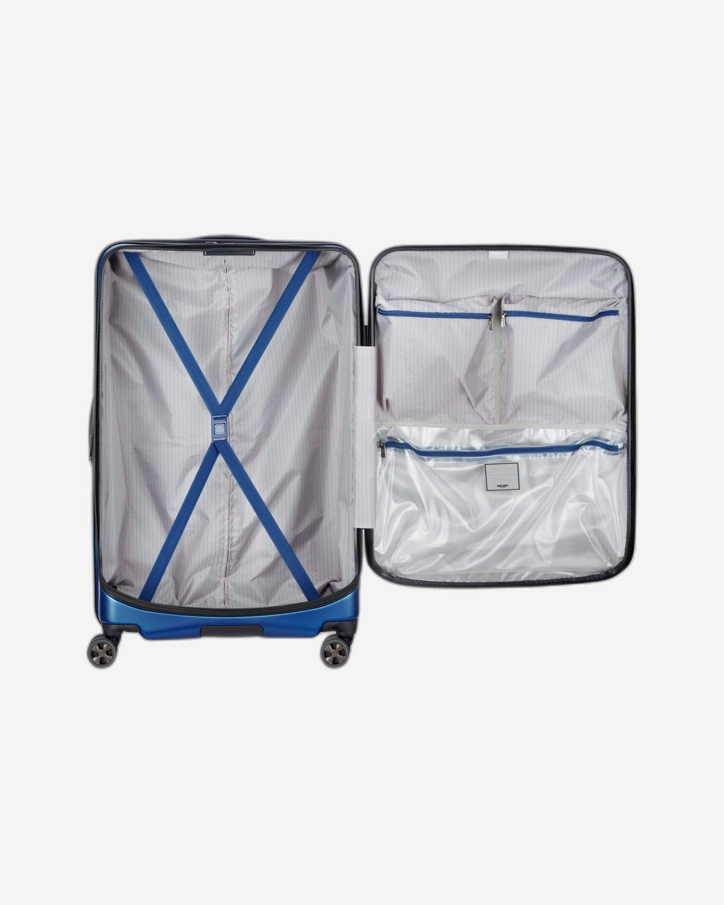 Delsey Paris Cruise Hardcase 2.0 80cm Blue Luggage