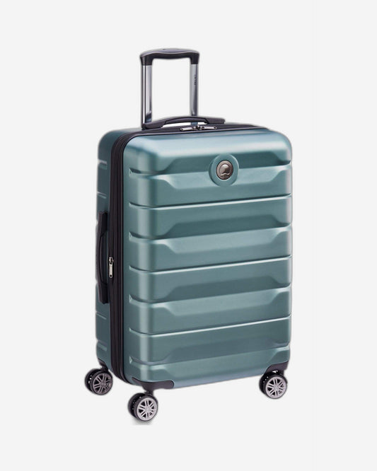 Delsey Paris Air Armour Expandable 68cm Green Luggage
