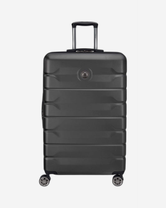 Delsey Paris Air Armour 80cm Hardcase 4 Double Wheel Expandable Check-In Luggage Trolley Black - 00386683000T9