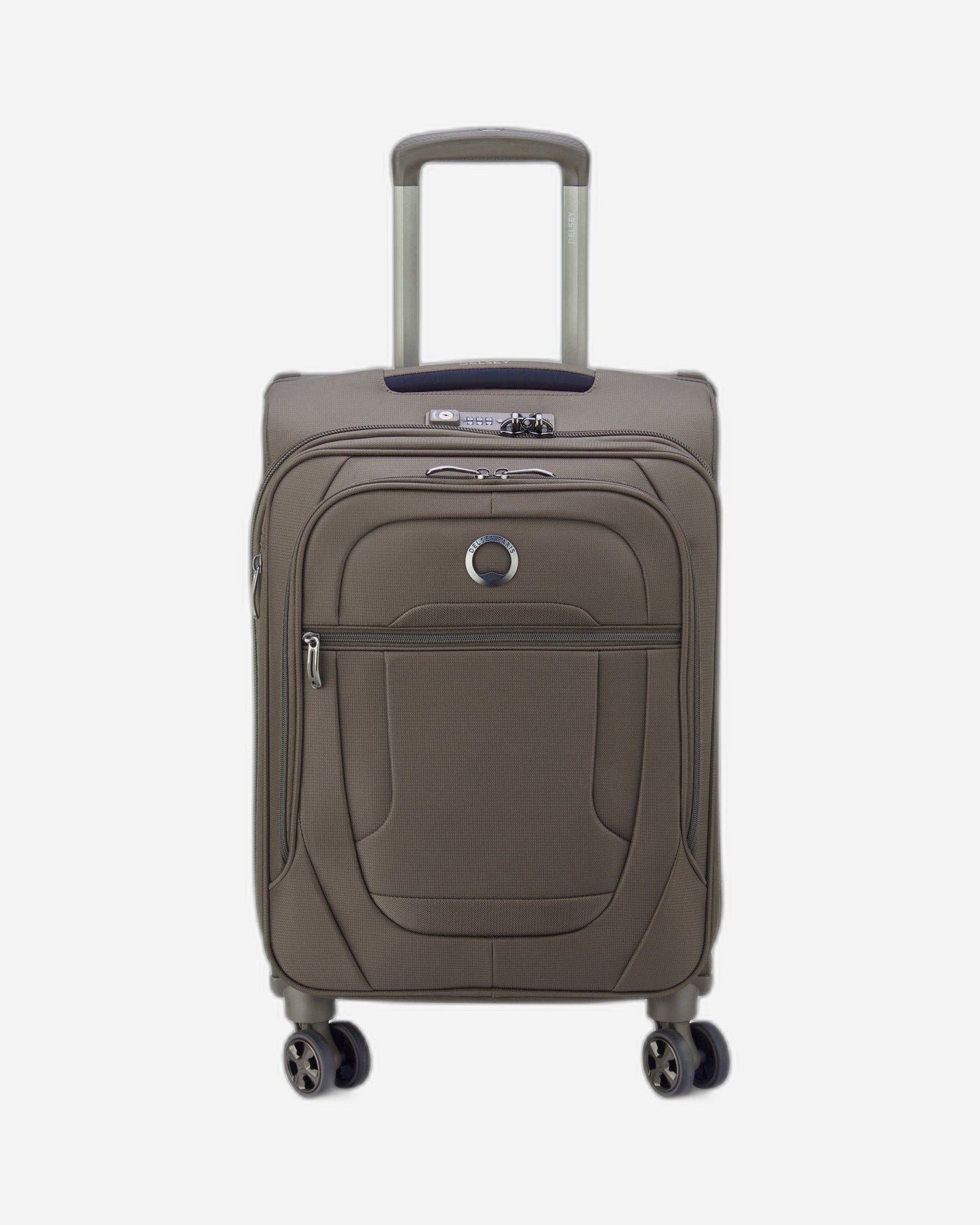 Delsey Paris Helium DLX Expandable 55cm Mocha Luggage