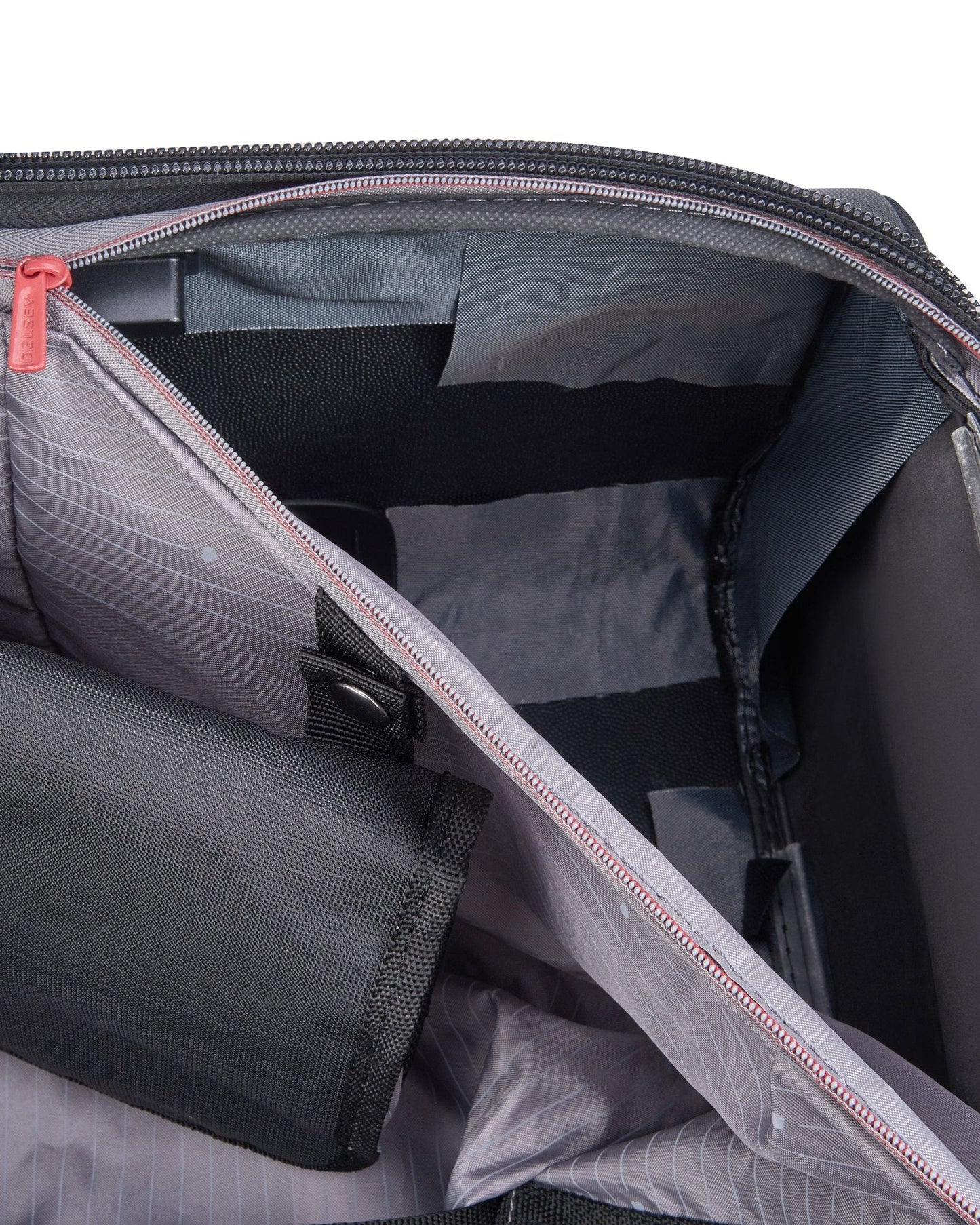 Delsey Paris Helium DLX Expandable 71cm Black Luggage