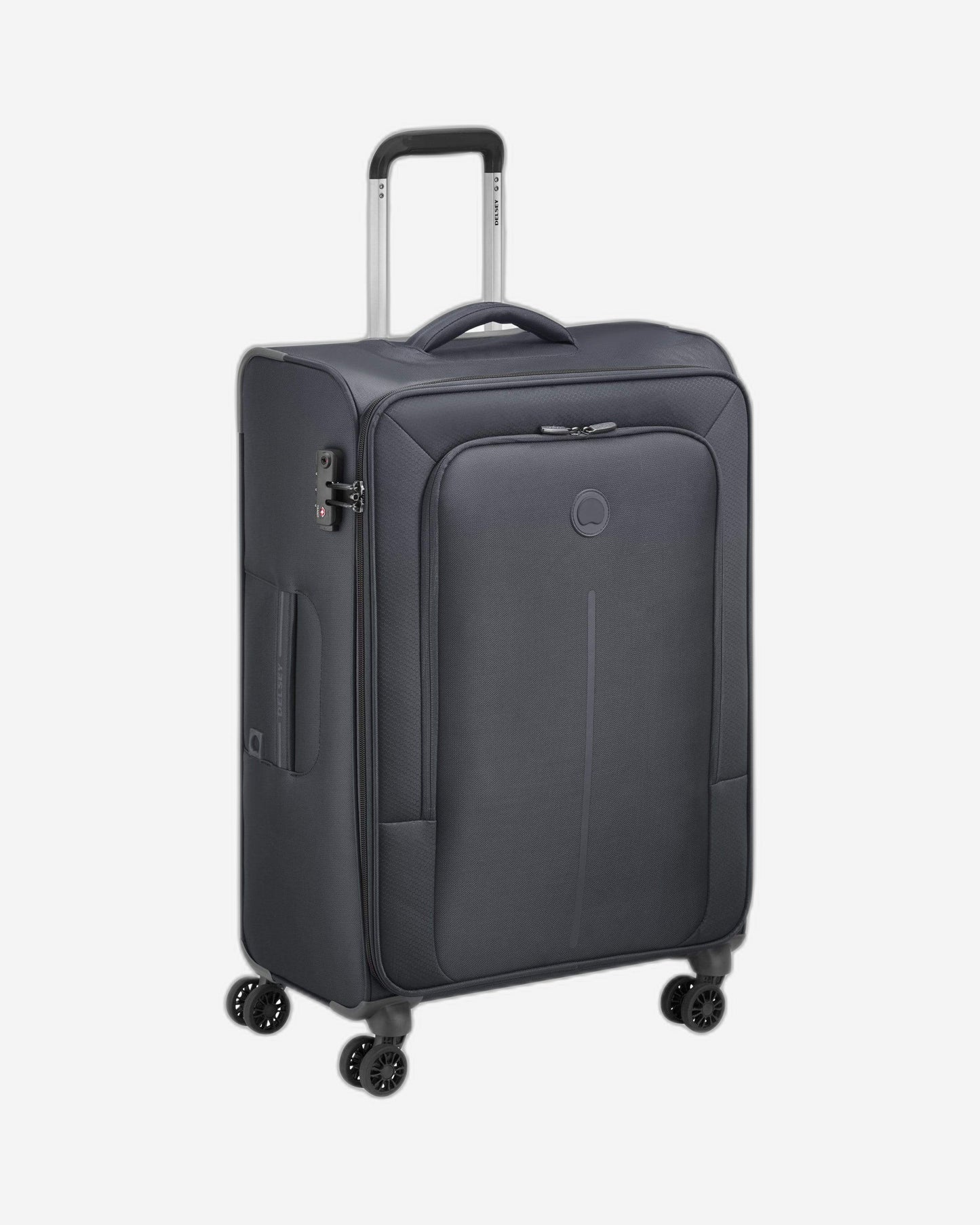 Delsey Paris Caracas Expandable 70cm Black Luggage