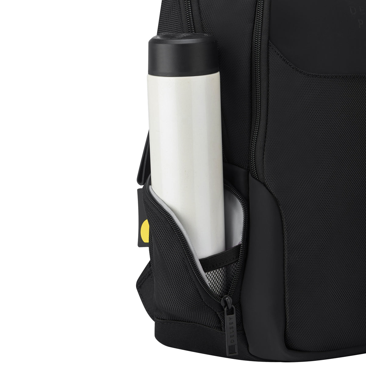 Delsey Paris Parvis+ Laptop Protection 13.3 Inch Black Backpack