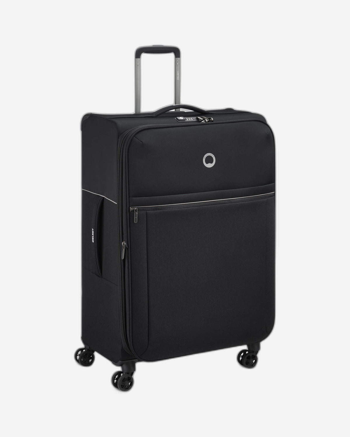Delsey Paris Brochant 2.0 Expandable 78cm Black Luggage