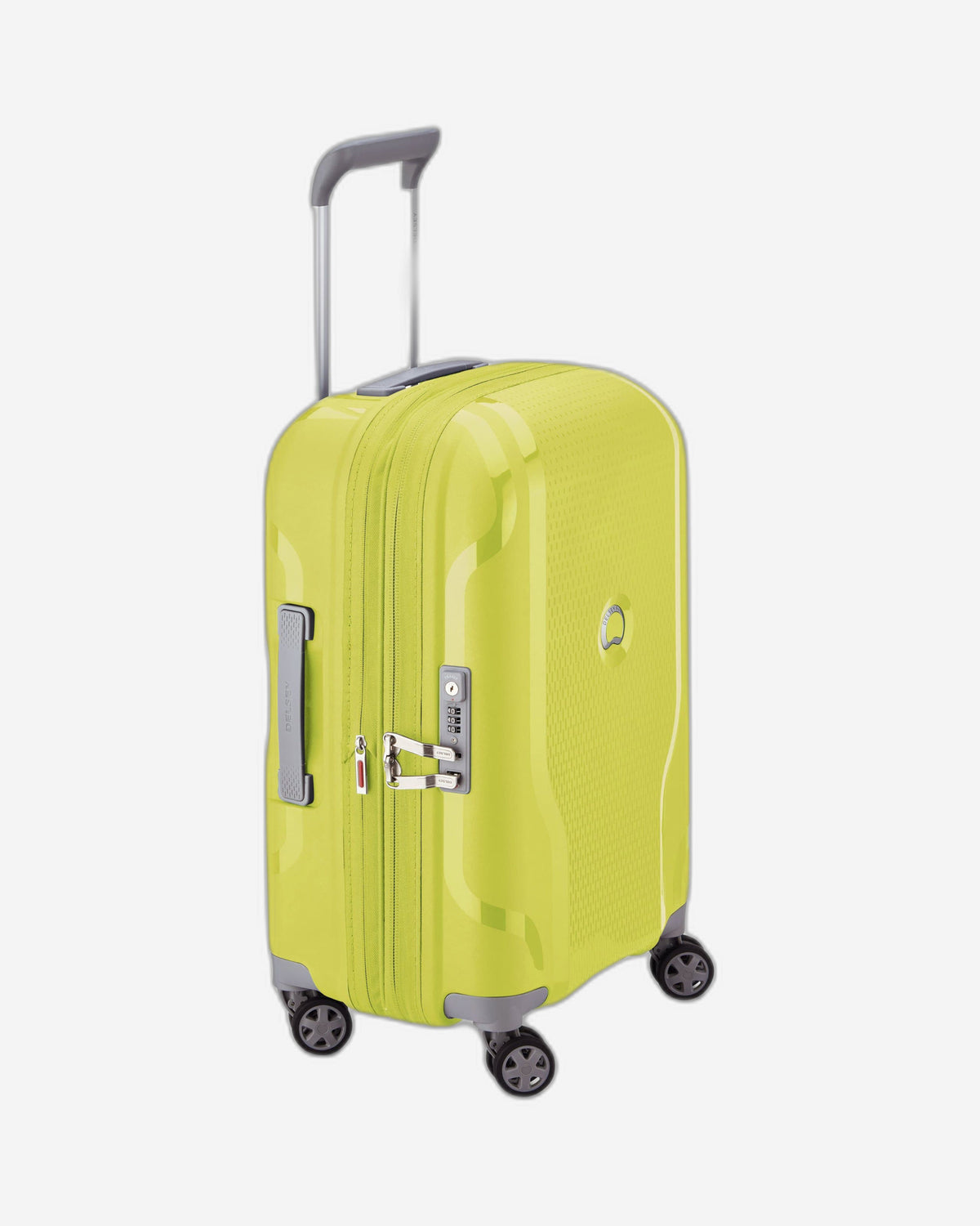 Delsey Paris Clavel Expandable 55cm Lemon Luggage