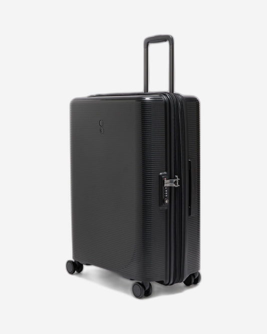 Echolac Forza Expandable 65cm Black Luggage