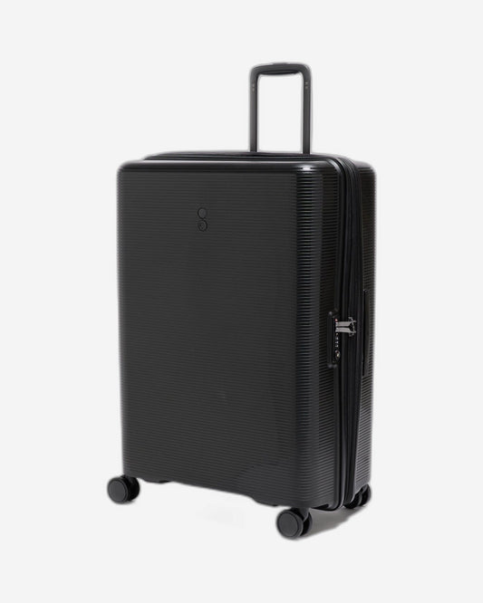 Echolac Forza Expandable 75cm Black Luggage