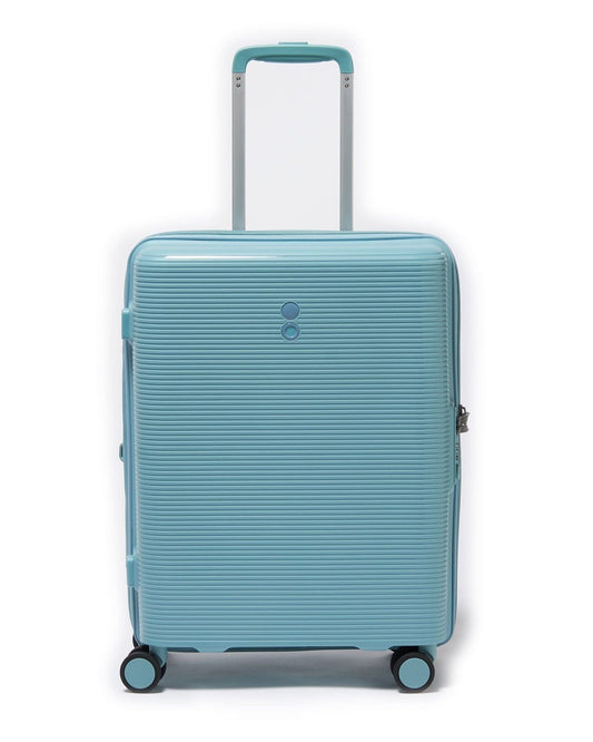 Echolac Pusion Expandable 55cm Blue Luggage