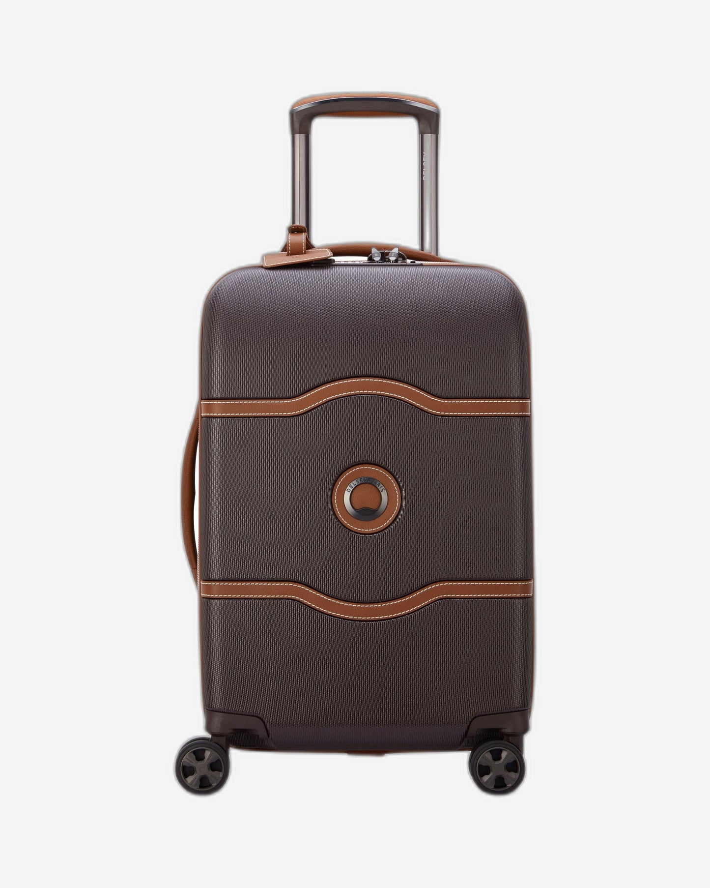 Delsey Paris Chatelet Air 2.0 Hardcase 55cm Brown Luggage