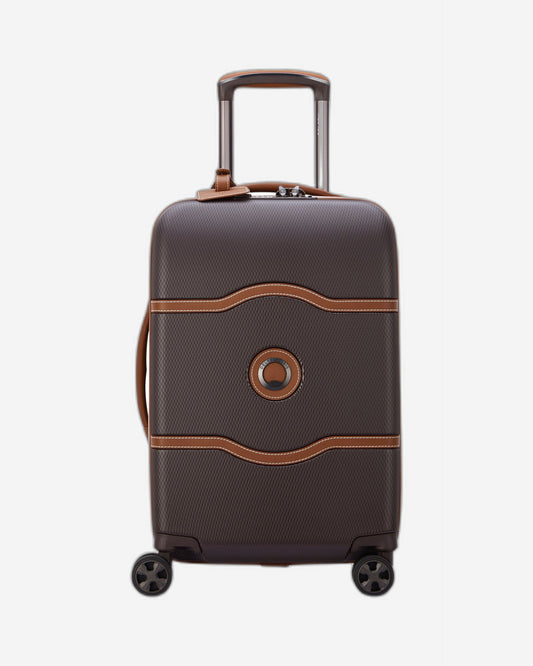 Delsey Paris Chatelet Air 2.0 Hardcase 55cm Brown Luggage