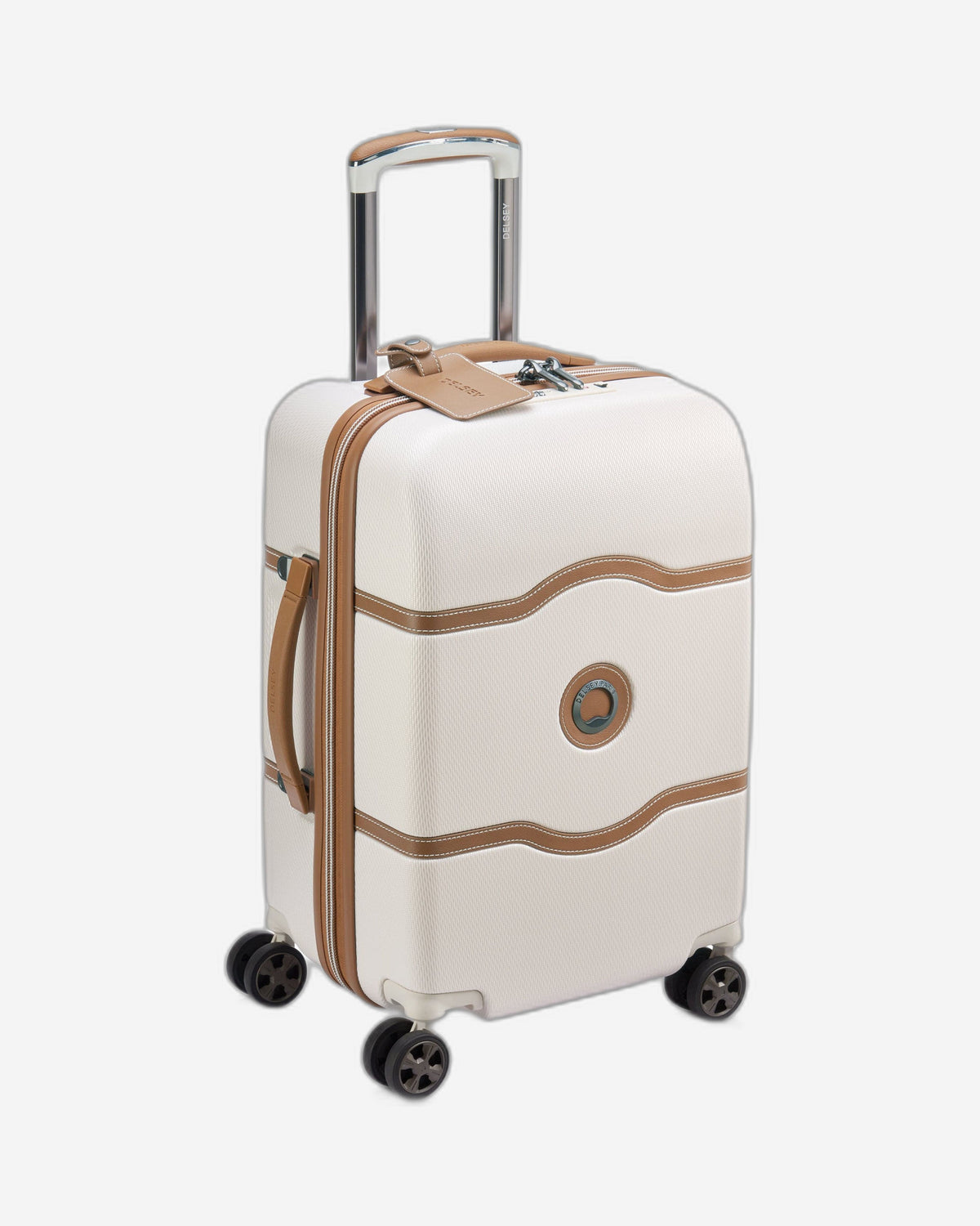 Delsey Paris Chatelet Air 2.0 Hardcase 55cm Angora Luggage