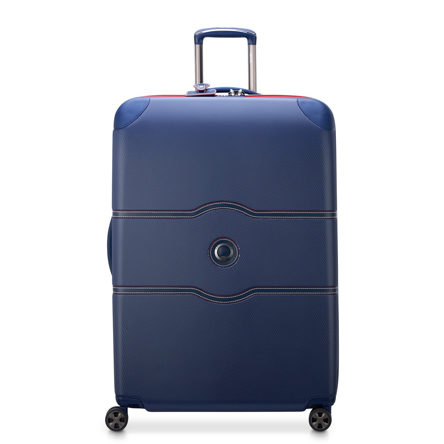 Delsey Chatelet Air 2.0 82cm Hardcase 4 Double Wheel Check-In Luggage Trolley Blue - 00167683102