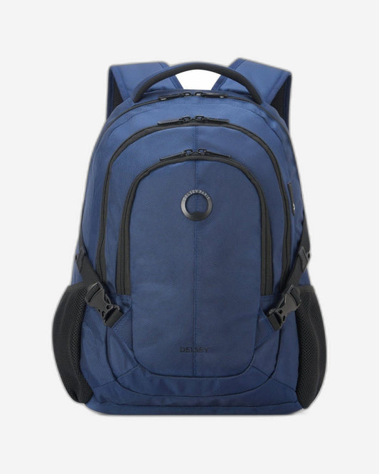 Delsey Paris Element Navigator 15.6" Laptop Protection 2 Compartment Backpack Navy Blue