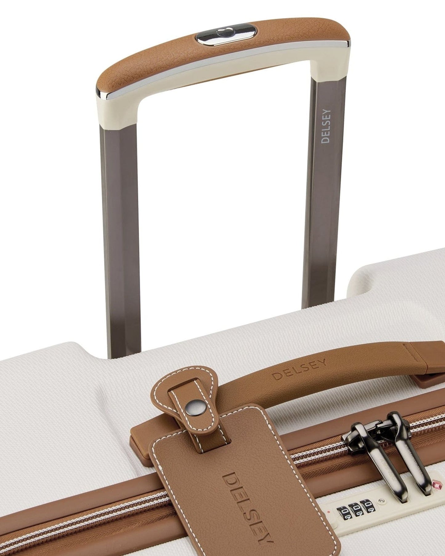 Delsey Paris Chatelet Air 2.0 Hardcase Check?In Luggage Trolley Angora