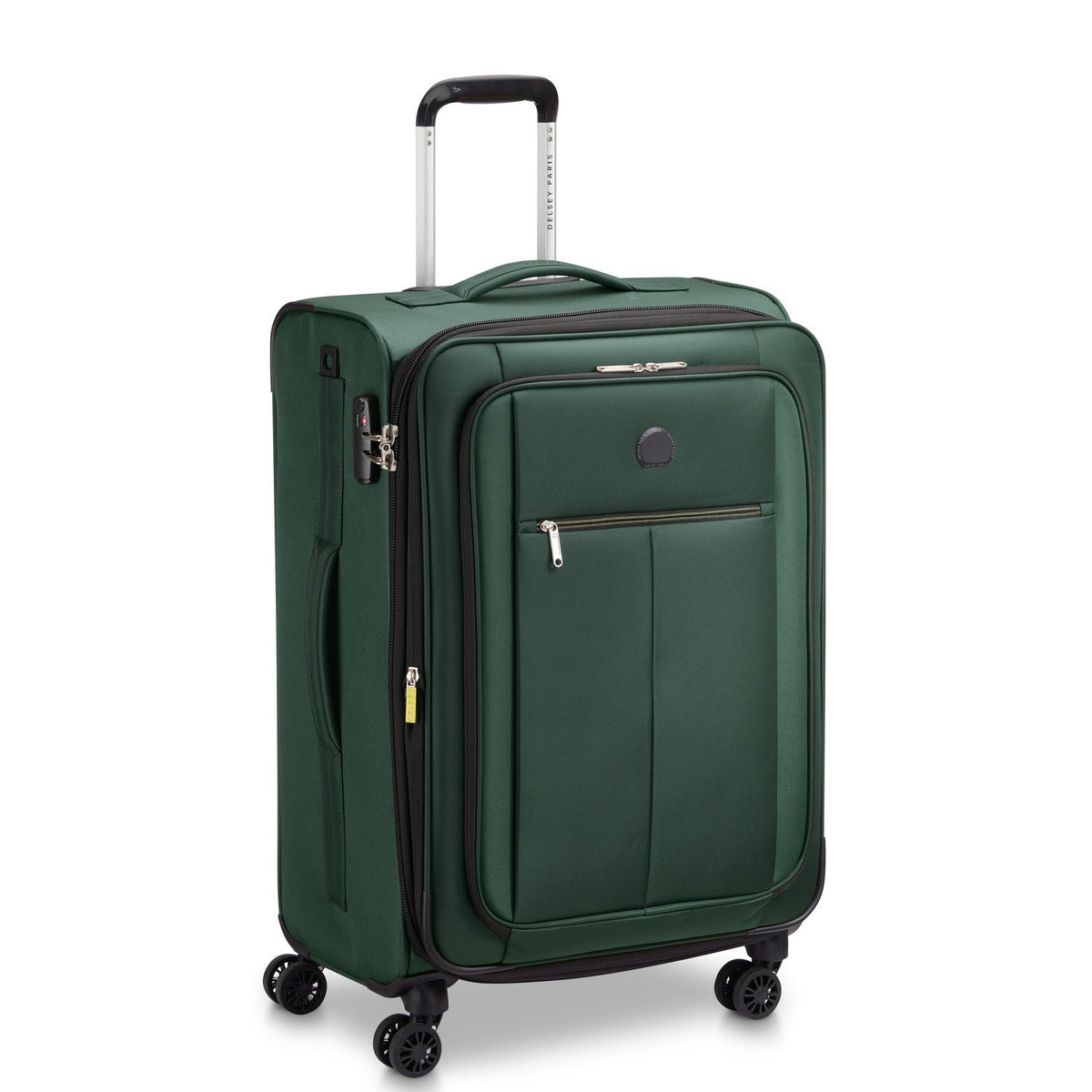 Delsey Paris Pin Up 6 Expandable 68cm Green Luggage