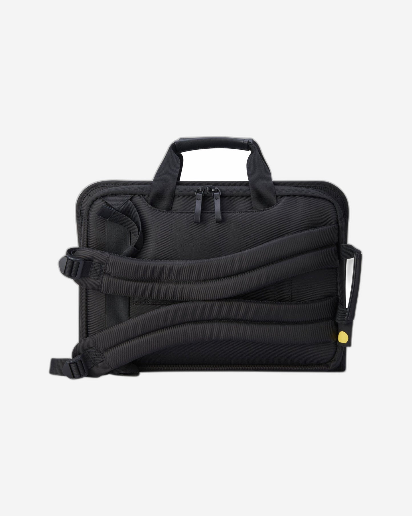 Delsey Paris Arche 2 Compartment Laptop Protection 15.6 Inch Satchel Backpack Black