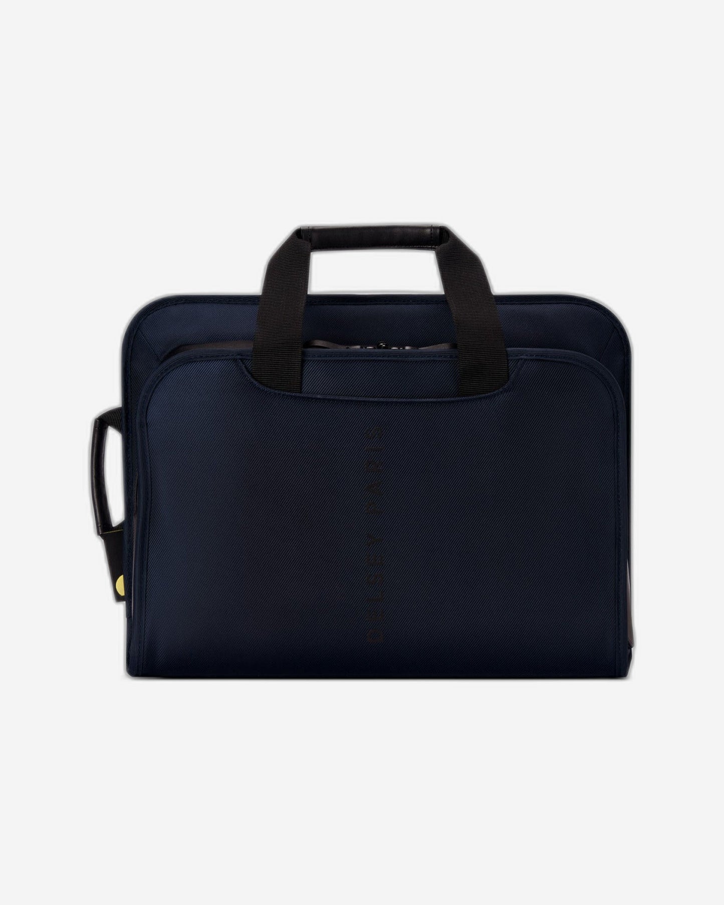 Delsey Paris Arche 2 Compartment Laptop Protection 15.6 Inch Satchel Backpack Navy Blue
