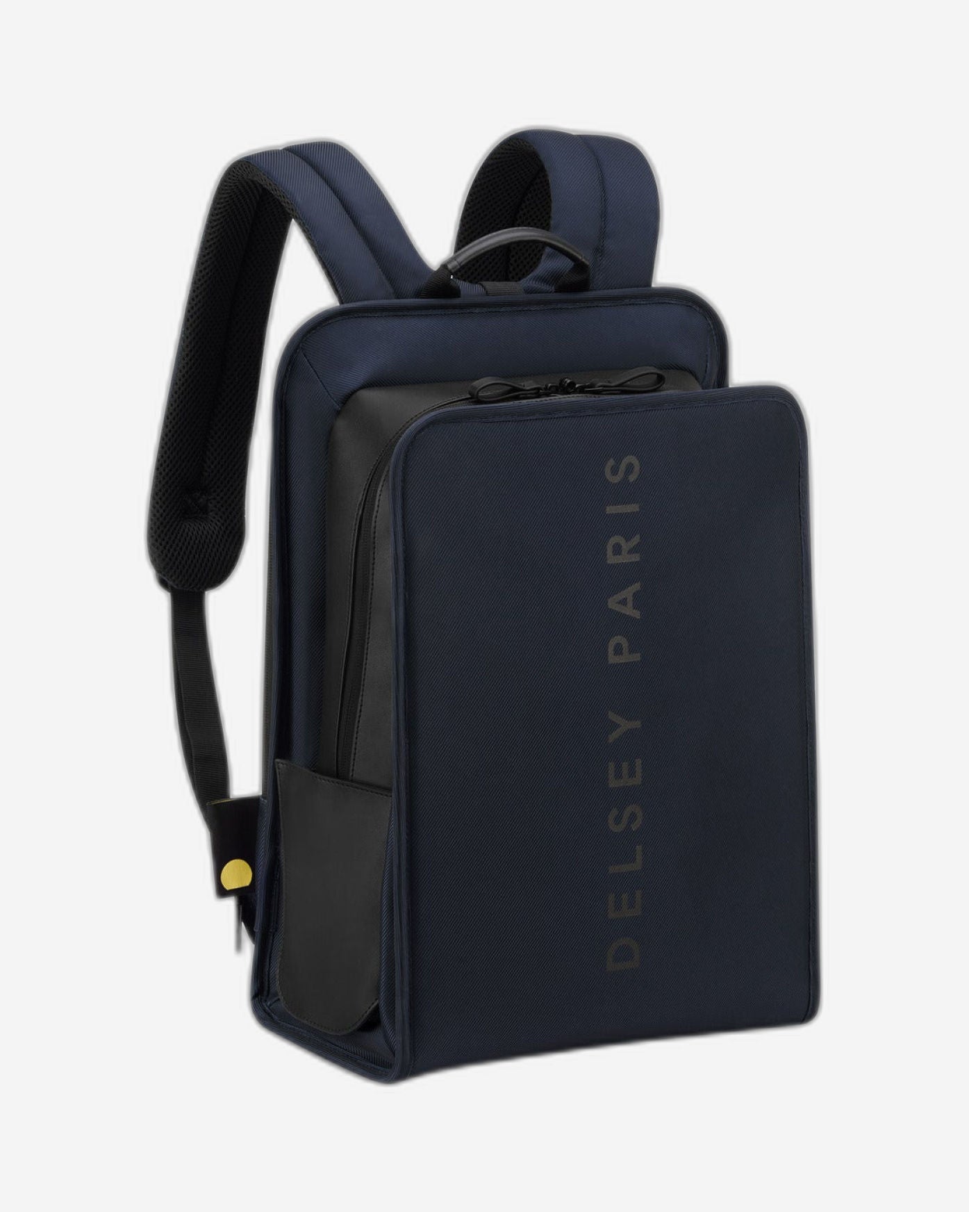 Delsey Paris Arche 2 Compartment Laptop Protection 15.6 Inch Backpack Navy Blue