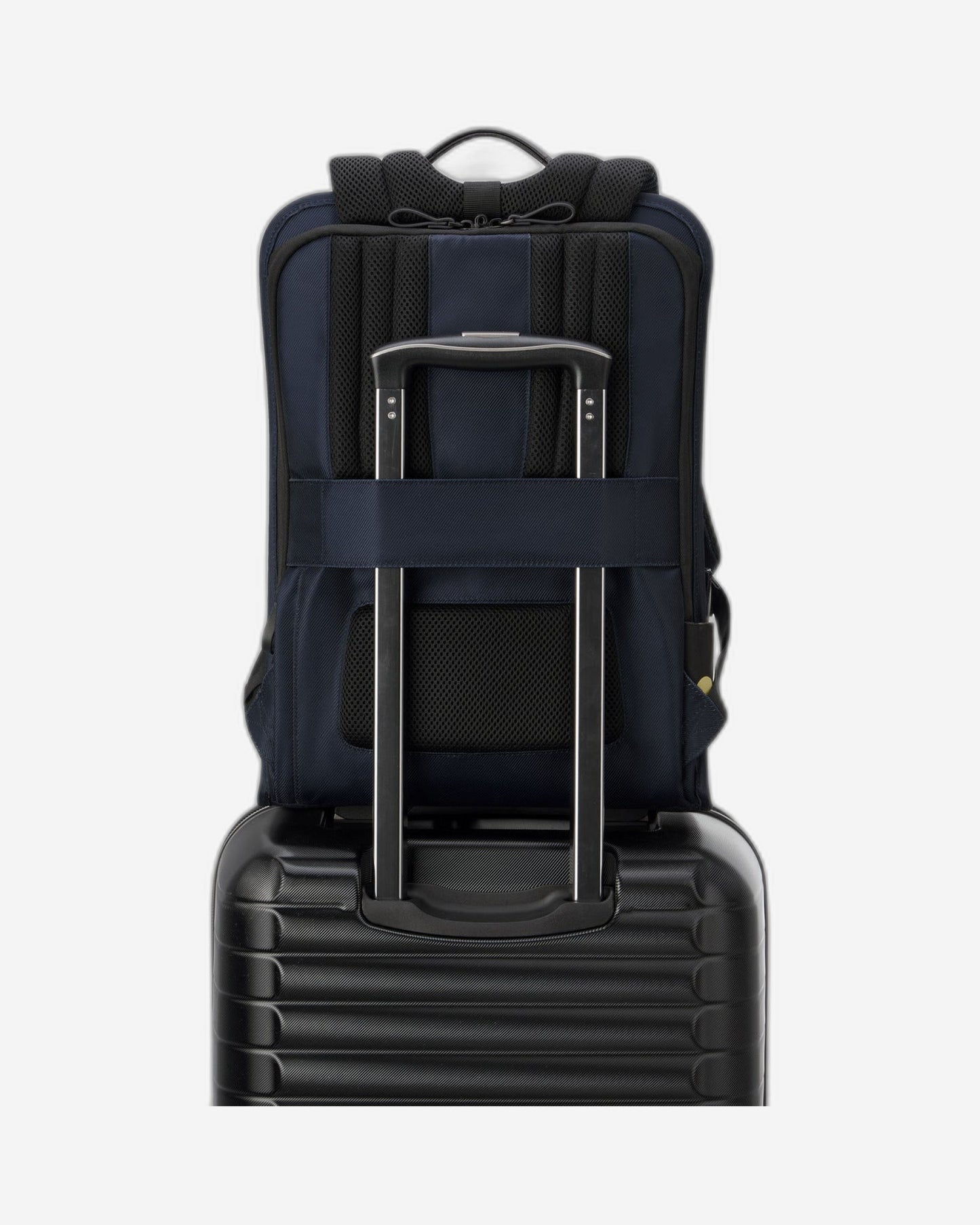 Delsey Paris Arche 2 Compartment Laptop Protection 15.6 Inch Backpack Navy Blue